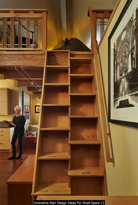 30+ Innovative Stair Design Ideas For Small Space | Tiny house stairs, Interior stairs, Stairs ...