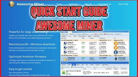 Awesome Miner - Beginners guide to Mining Crypto