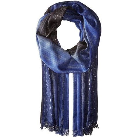 Echo Design Ombre Sequin Wrap (Sapphire) ($28) liked on Polyvore ...