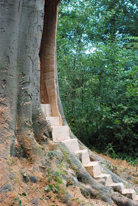 Rumen Dimitrov: Ellesmere Sculpture Trail, Stairway to Heaven, England