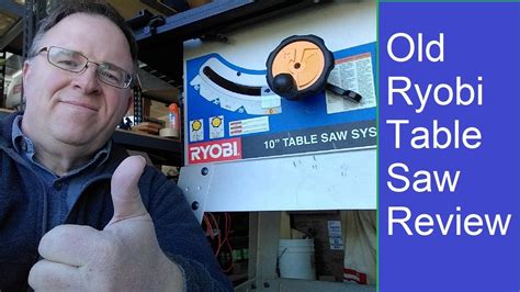 Ryobi BT3100 Table Saw Review - YouTube