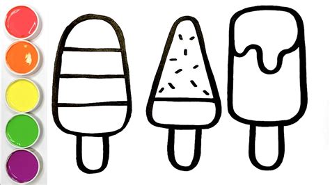 Cute Popsicle Easy Drawings Dibujos Faciles Dessins Faciles How | Images and Photos finder