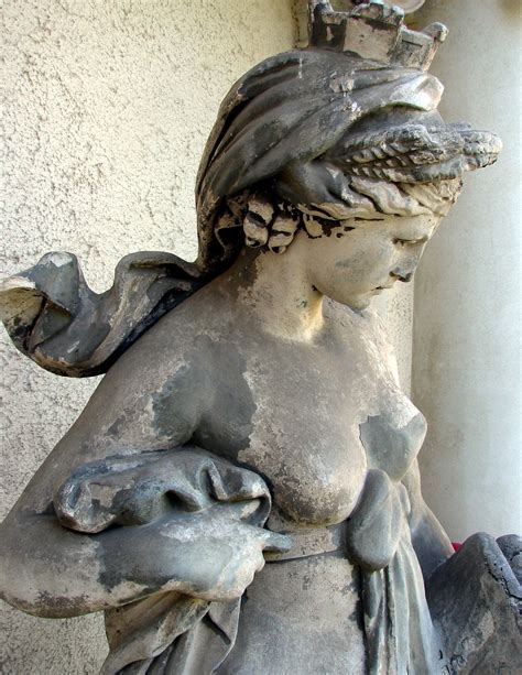 Limestone Sculpture Restoration, Patching -- Los Angeles, CA