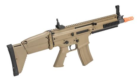 FN SCAR-L AEG Airsoft Rifle, Tan