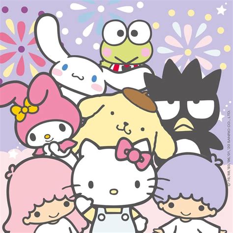 an image of hello kitty and her friends