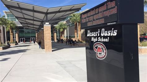 Desert Oasis High School locked down due to reported weapon on campus