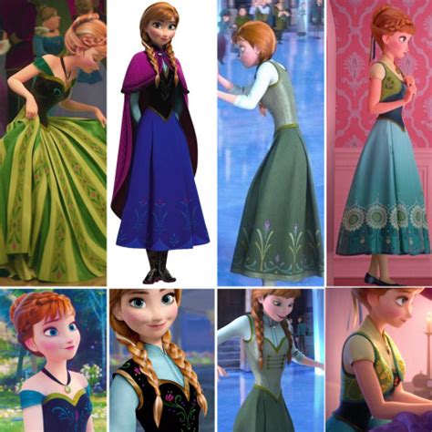 Anna's outfits - Princess Anna Photo (39168227) - Fanpop