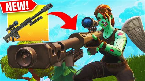 HEAVY SNIPER *NEW* Sniper Shootout Gamemode in Fortnite Battle Royale - YouTube