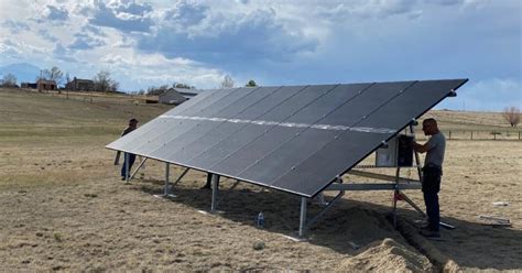 Ground Mounted Solar Panels - Solar Panel Installation in Colorado