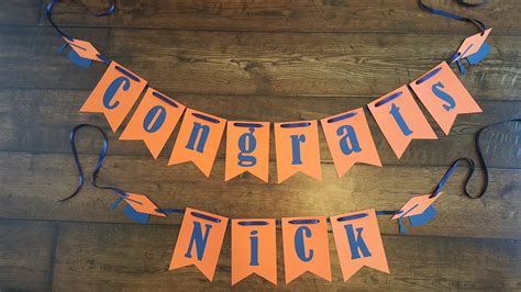 Graduation Banner High School Graduation Party Banner Custom | Etsy