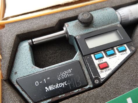 Mitutoyo 0-1" Digital Micrometer - 1st Machinery