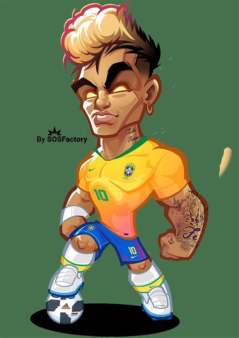 Actualizar 93+ imagen dibujos de neymar animado - cancunfitness.com.mx