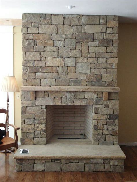 Thin. Veneer fireplace | Fireplace hearth stone, Stone fireplace ...