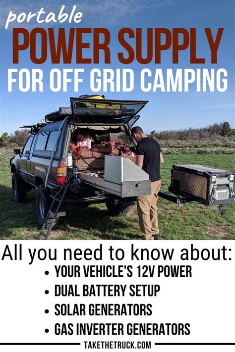 Portable camping power part 3 selecting a camping power supply – Artofit