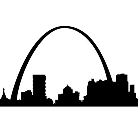 St Louis Arch Vector at GetDrawings | Free download