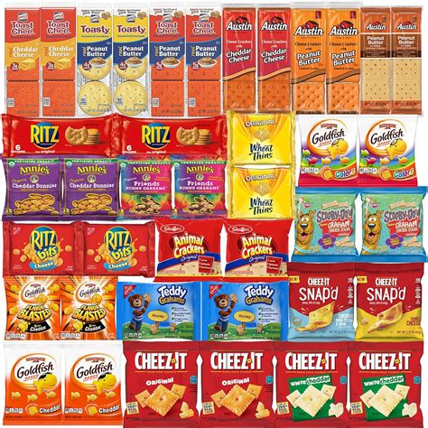 Assorted Crackers and Cheese Snack Pack - Variety Guam | Ubuy