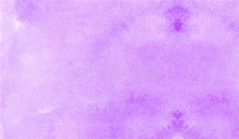 Grunge Light Purple Watercolor Background. Aquarelle Paint Paper Texture Brush Canvas for Grunge ...