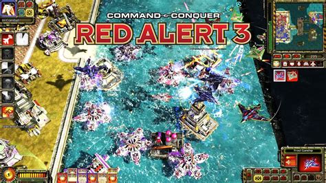 Command & Conquer Red Alert 3 Psysonic Omega Soviet 2v4 Gameplay at Grand Union Map - YouTube