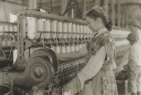 LEWIS W. HINE (1874-1940) , Spinner in cotton mill, 1908 | Christie's