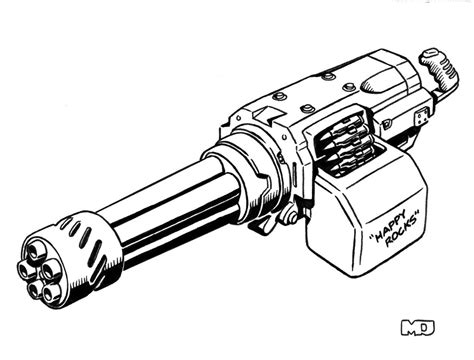 Shadowrun - Minigun by SteamPoweredMikeJ on DeviantArt | Shadowrun ...