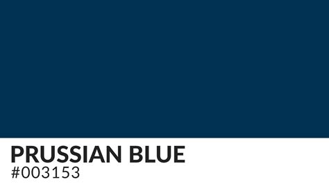 Prussian Blue: Learn About the Oldest Synthetic Blue Pigment in Modern ...