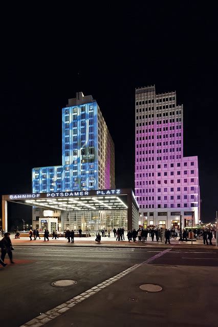 Berlin Potsdamer Platz Night - Free photo on Pixabay