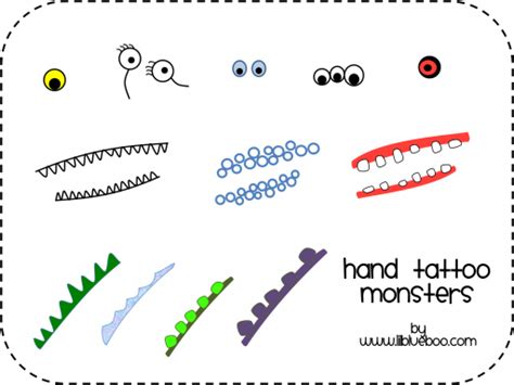 Monster Hand Tattoos (A Tutorial)