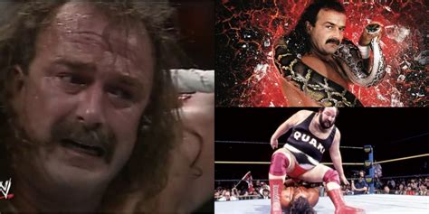 Jake "The Snake" Roberts' Pet Snake Damien Was Once Crushed On WWE TV