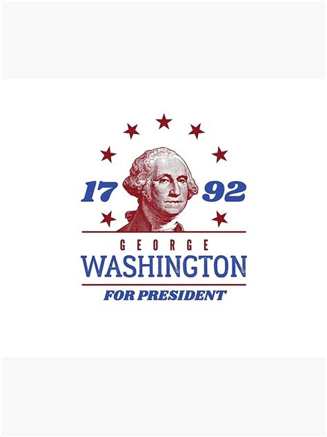 "George Washington 1792 Presidential Campaign Election " Tapestry by ...