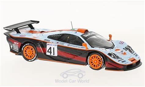 Diecast model cars McLaren F1 1/43 Spark GTR No.41 Gulf 24h Le Mans ...