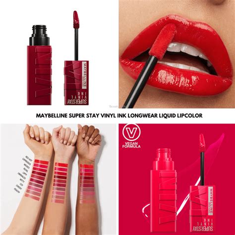 Sneak Peek! Maybelline Super Stay Vinyl Ink Longwear Liquid Lipcolor - BeautyVelle | Makeup News