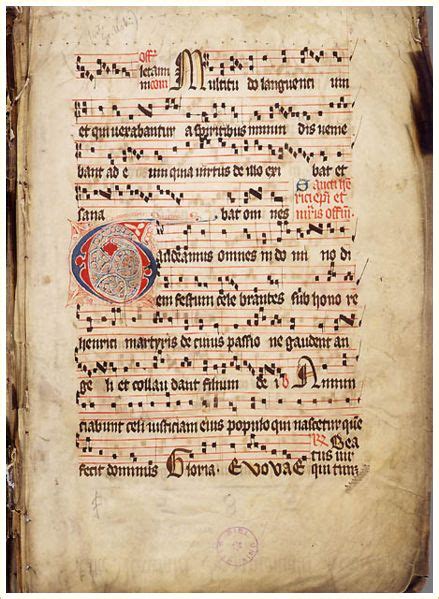 Listening to the Book: Medieval Music Manuscripts | Medieval music ...