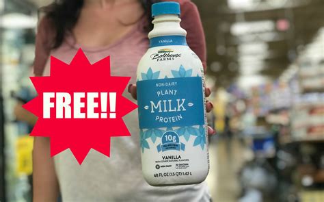 FREE Bolthouse Farms Non-Dairy Milk at Kroger!! - Kroger Krazy