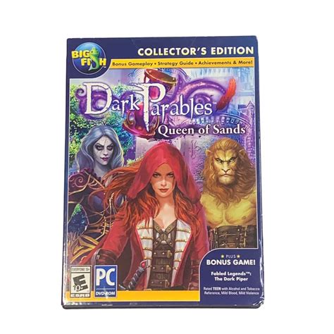 Big Fish Dark Parables Queen of Sands PC DVD ROM Game Collector's ...