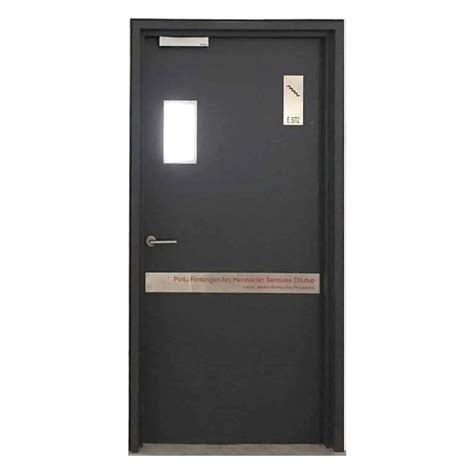 Fire Rated Doors FRD09 - Security Door Malaysia | Safety Door Supplier