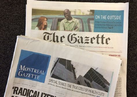 What do you think of the Montreal Gazette’s new look? - Montreal ...