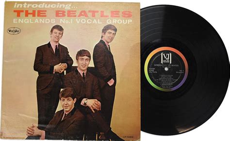 1963 Introducing the Beatles Vee Jay Records 1st Pressing Vinyl LP