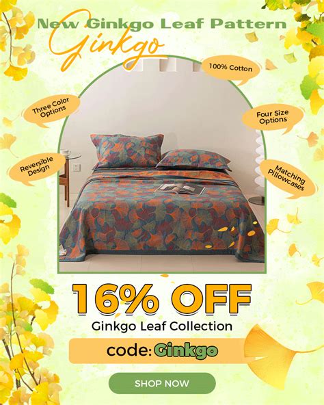 New Ginkgo Leaf Designs for Spring Refresh 🌿💚 - Ownkoti
