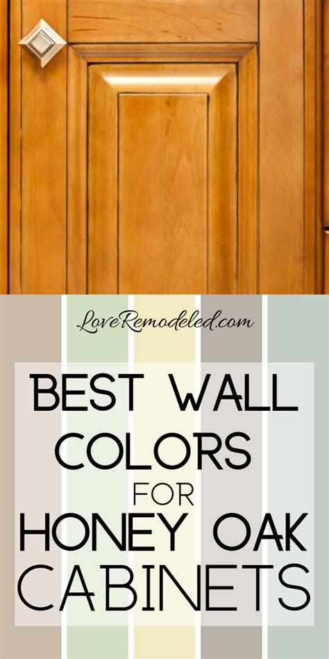 Wall Colors for Honey Oak Cabinets | Paint for kitchen walls, Oak kitchen cabinets wall color ...