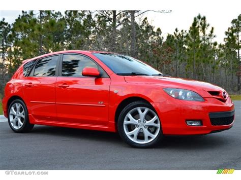 True Red 2008 Mazda MAZDA3 s Sport Hatchback Exterior Photo #101508743 | GTCarLot.com