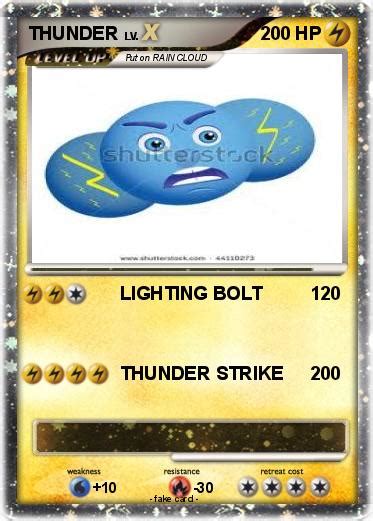 Pokémon THUNDER 705 705 - LIGHTING BOLT - My Pokemon Card