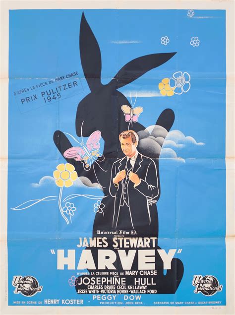 Harvey Original 1950 French Grande Movie Poster - Posteritati Movie ...