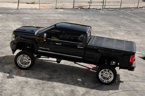 On the Menu Today Deep Dish on Black GMC Sierra Denali — CARiD.com Gallery