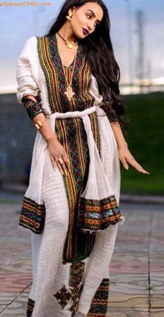 100 Amazing Modern & Traditional Dress (Habesha Kemis/Kemise) of ...