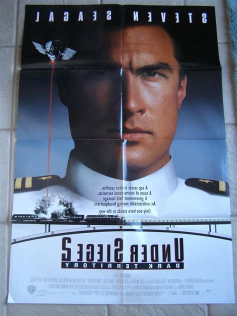 Vintage Movie Poster 1 sheet Under Siege 2 Dark Territory 1995 Steven Seagal | #4273008524