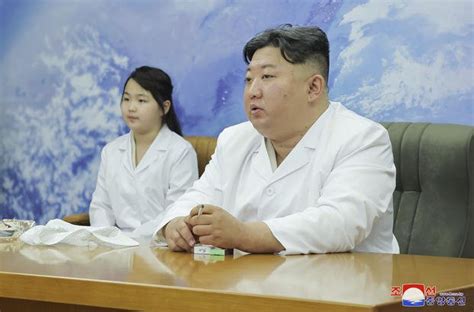 North Korea Shows Kim Jong Un Examining a Military Spy Satellite That ...