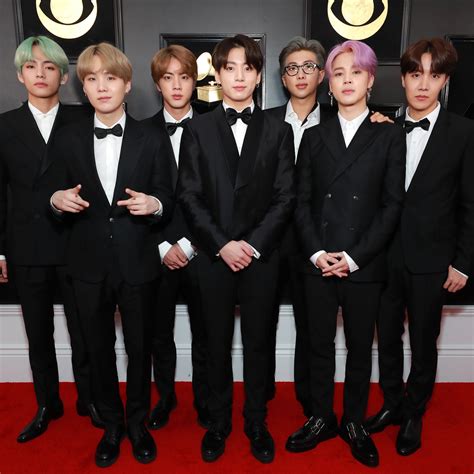 Outfits BTS Wore to the 2019 Grammy Awards Will Be on Display in the Grammy Museum | Teen Vogue