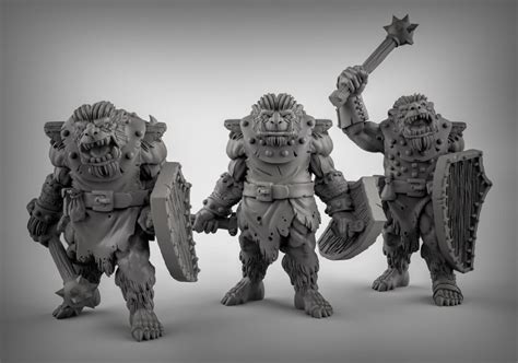 Bugbear Miniature by Duncan Shadow Dnd, Dungeon and Dragon Mini ...