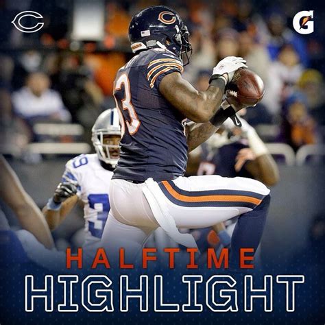 HALFTIME HIGHLIGHT | Chicago bears, Highlights, Chicago