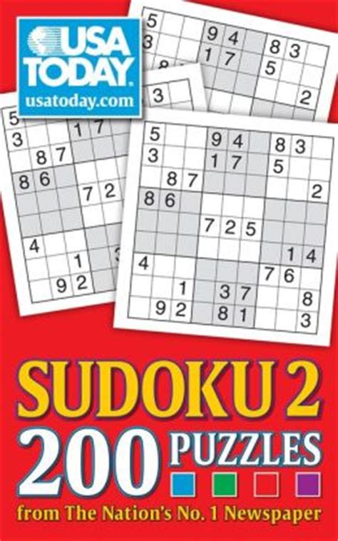 USA TODAY Sudoku 2: 200 Puzzles from The Nation's No. 1 Newspaper by USA TODAY | 9781449401276 ...